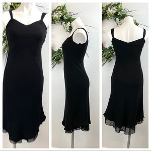Black Evan Picone Cocktail Dress